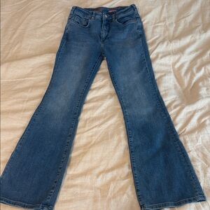 Pilcro Denim Flare Jeans in Classic Blue 27